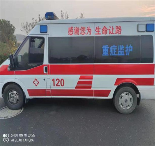 金川救护车出租服务案例3